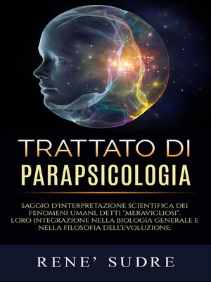 cover image of Trattato di parapsicologia